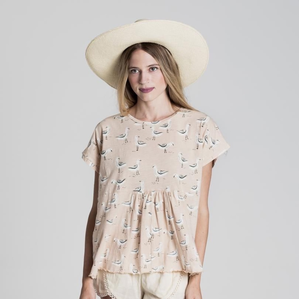 NWT Rylee + Cru Seagull Sadie Top